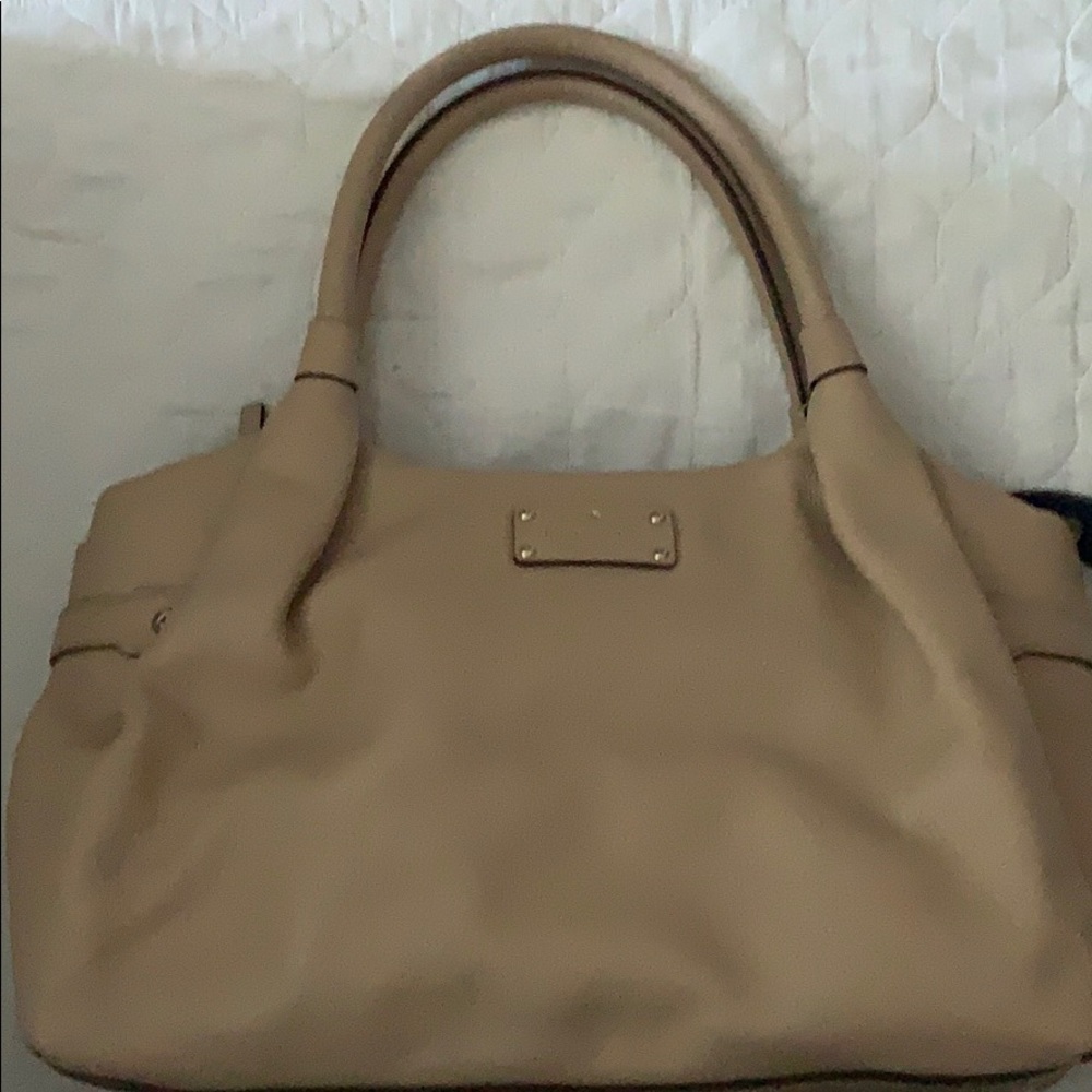 Kate spade leather top handle bag
